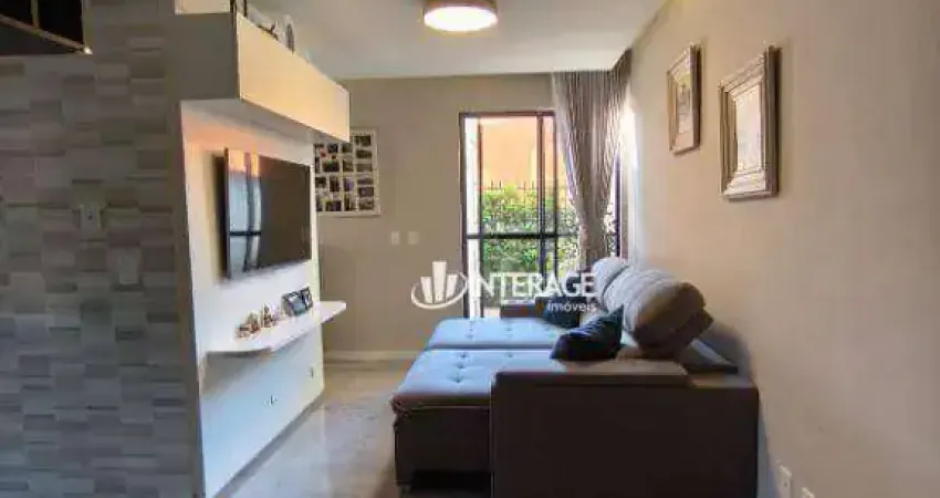 Apartamento garden com 2 dormitórios à venda, 49 m² por r$ 415.000,00 - santa felicidade - curitiba/pr