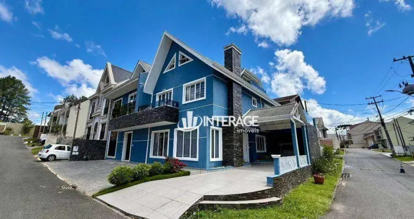 Casa com 3 dormitórios à venda, 338 m² por r$ 1.990.000,00 - barreirinha - curitiba/pr