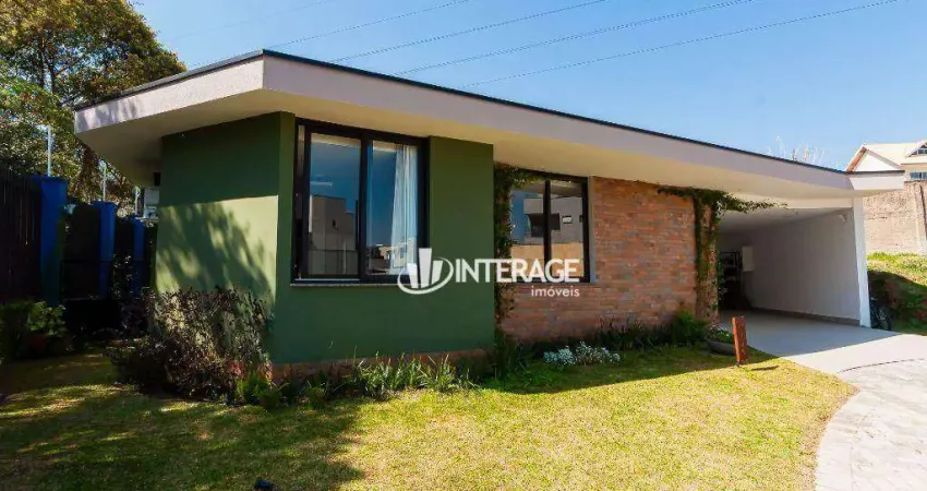 Casa com 3 dormitórios para alugar, 248 m² por r$ 13.950,00/mês - santa felicidade - curitiba/pr