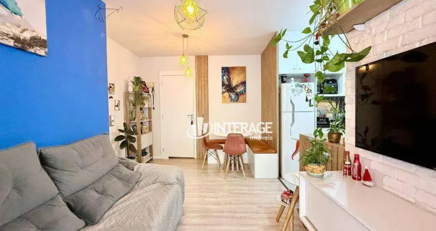 Apartamento garden com 2 dormitórios à venda, 55 m² por r$ 599.000,00 - campo comprido - curitiba/pr