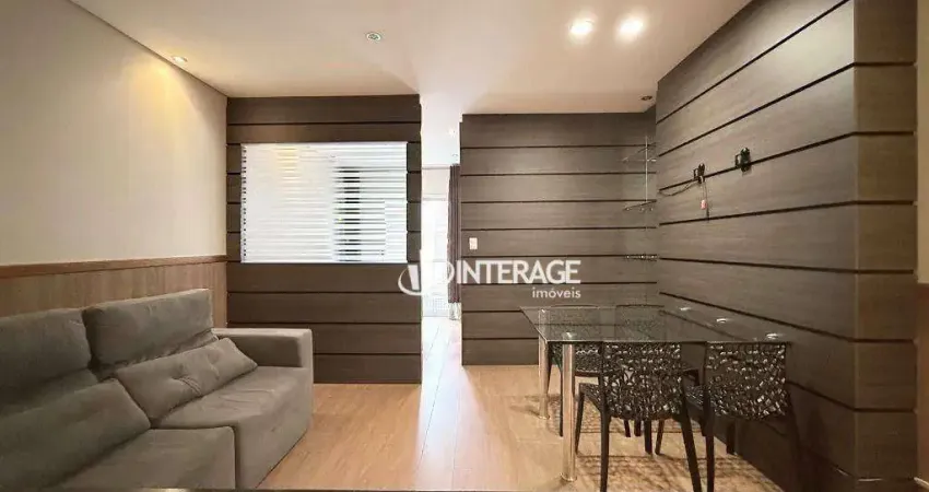 Apartamento com 1 dormitório para alugar, 37 m² por R$ 2.625,00/mês - Centro - Curitiba/PR