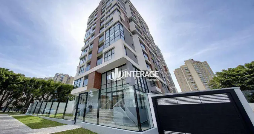 Apartamento com 1 dormitório para alugar, 33 m² por R$ 2.717,12/mês - Portão - Curitiba/PR