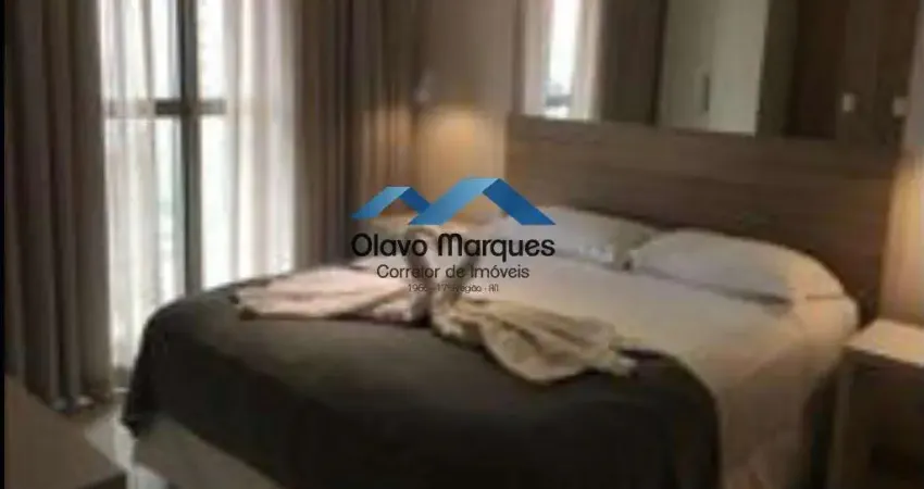 Apartamento para locação em natal, ponta negra, 1 dormitório, 1 suíte, 1 banheiro, 1 vaga