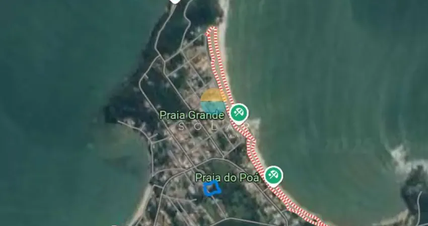 Terreno de 402,85m² à venda na região da Praia Grande em Penha/SC. Ref.497