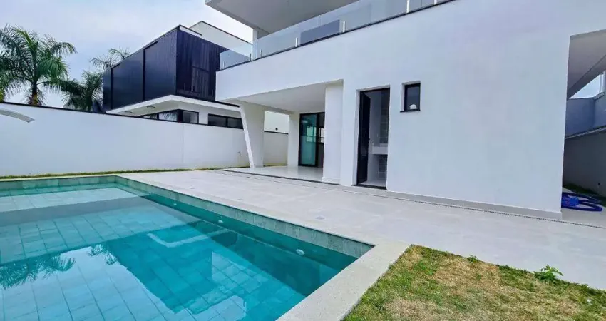 Sobrado com 4 suítes e piscina no condomínio green park em taubaté sp