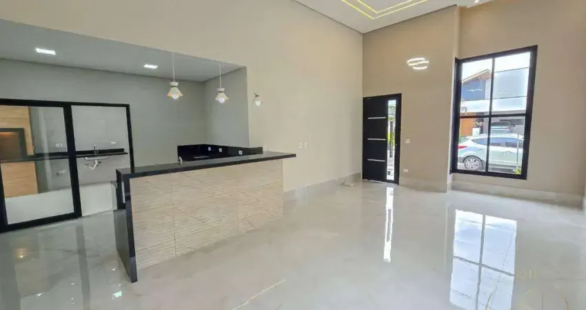 Casa térrea com acabamento alto padrão no condomínio ouroville em taubaté sp