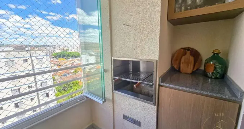 Excelente apartamento com 3 dormitórios sendo 1 suite e varanda gourmet no versatille em taubaté-sp