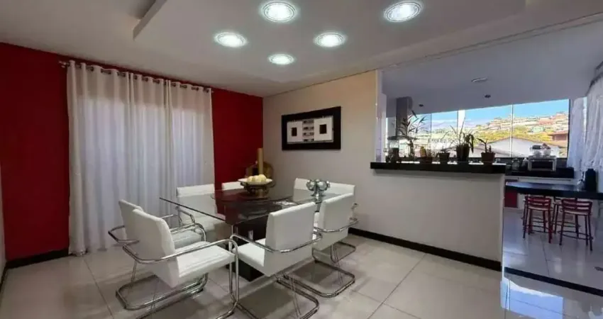 Casa com 5 quartos à venda na Rua Aladin Correa de Faria, Diamante, Belo Horizonte