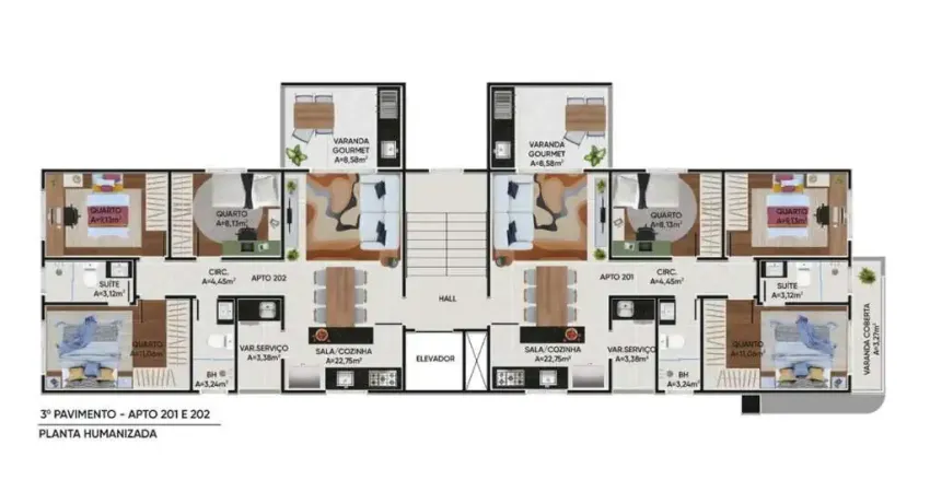 Apartamento com 3 quartos à venda na Rua dos Ingleses, Flamengo, Contagem