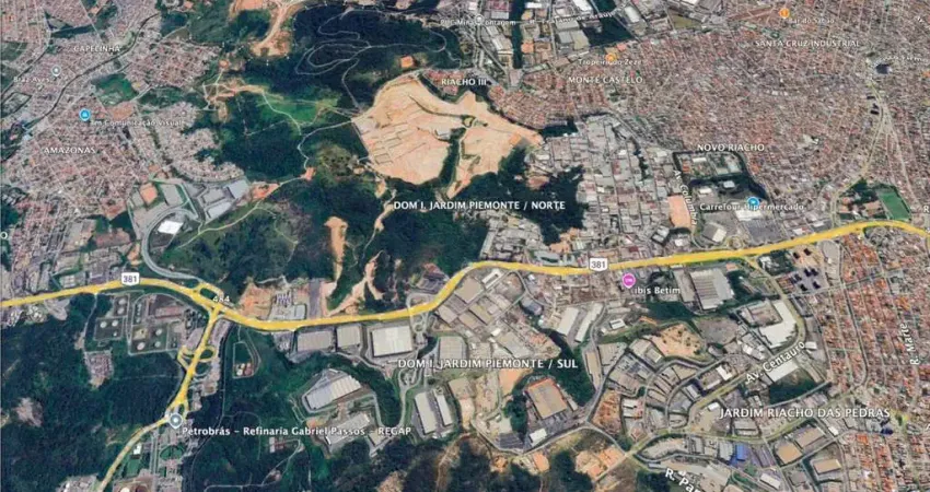 Terreno à venda na Rua Vizeu, São João, Betim