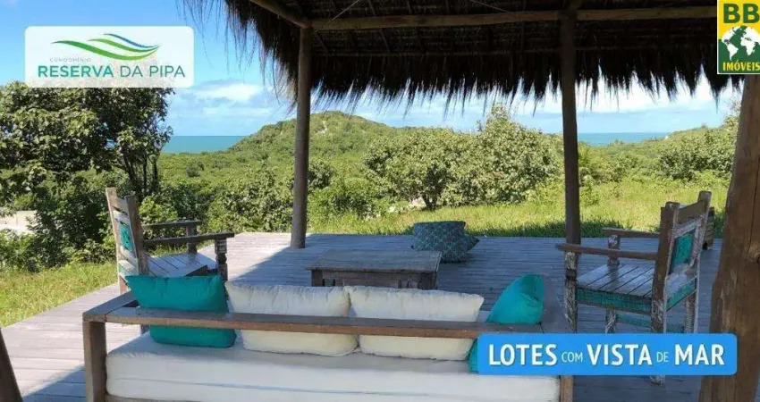 Terrenos para comprar na Praia da Pipa, Tibau do Sul/RN, o Reserva da Pipa.