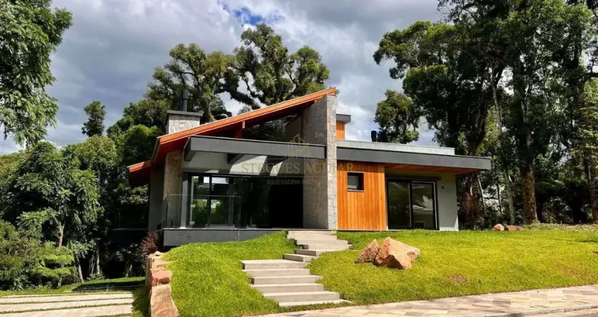 Casa em condomínio fechado com 3 quartos à venda na Butiá, 141, Carniel, Gramado