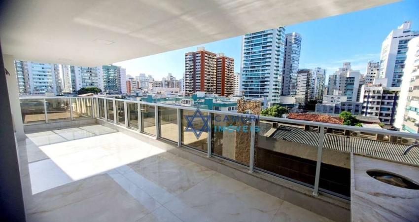 Amplo vista mar 3 suítes 2 vagas lazer à venda, 109 m² por R$ 1.799.000 - Praia de Itapoã - Vila Velha/ES