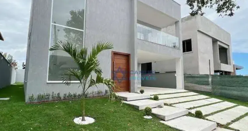 Casa em condomínio fechado com 4 quartos à venda na Avenida Talma Rodrigues Ribeiro, Boulevard Lagoa, Serra