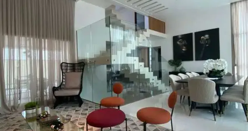 Casa residencial para Venda em condomínio fechado, Sim, Feira de Santana, 4 quartos, 3 suítes, 1 sala, 4 banheiros, 4 vagas, 340m² área construída.