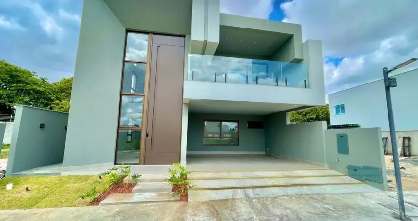 Casa residencial para venda em condominio fechado no sim, feira de santana, 4 quartos sendo 2 suítes, 1 sala, 3 banheiros, 2 vagas