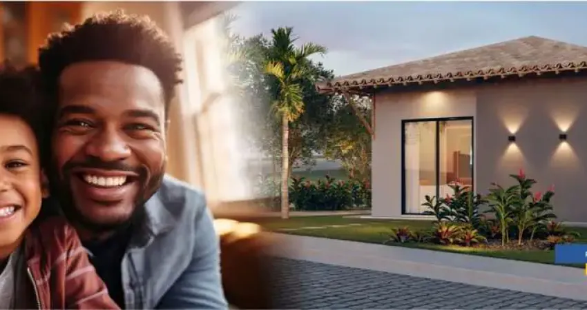 Lançamento -casa residencial para venda em condomínio fechado, no sim, feira de santana, 2 quartos, 1 sala, 1 banheiro, 1 vaga, 120m² área total.