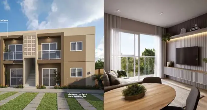 Lançamento apartamento residencial para venda no condominio atlanta residence park, sim, feira de santana, 2 quartos, 1 sala, 1 banheiro, 1 vaga 41,41