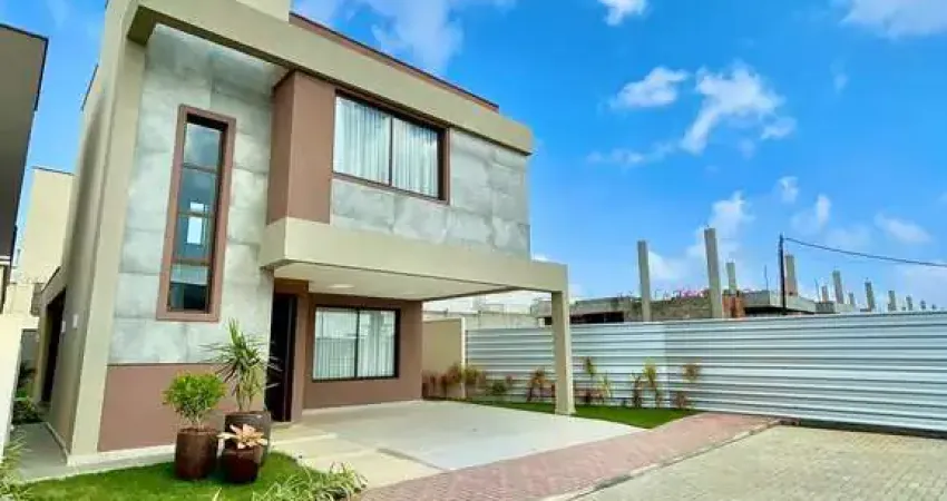 Lançamento casa duplex residencial para venda no condomínio reserva dual, sim, feira de santana 3 quartos, 2 salas, 1 banheiro, 1 vaga  274,00 m² área