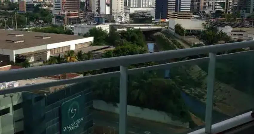 Apartamento residencial para locação em condominio fechado, caminho das árvores, salvador, 1 quarto, 1 sala, 1 banheiro, 1 vaga, 54m² área total