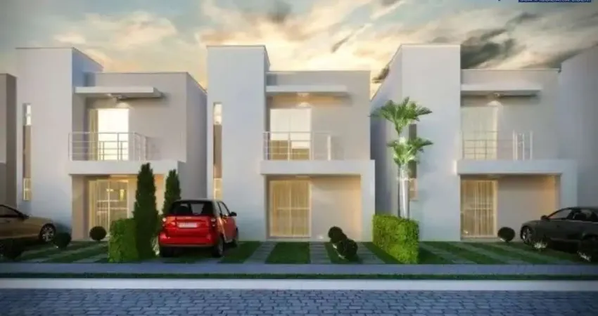 Casa residencial para venda em condomínio fechado, papagaio, feira de santana, 3 quartos, 1 suíte, 1 sala, 3 banheiros, 2 vagas, 105m² área construída