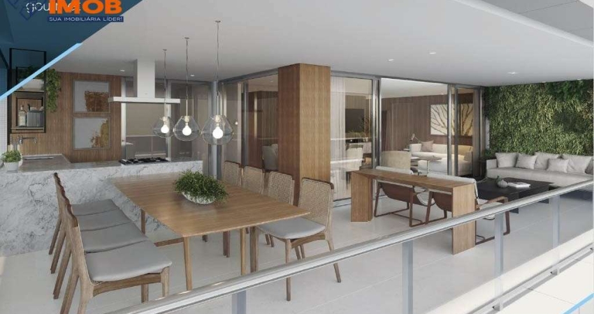 Apartamento no Horto Florestal, 4 Suítes, Varanda Gourmet, Vista Mar, Lançamento, para Venda, no Mirat Martins de Sá, em Salvador.
