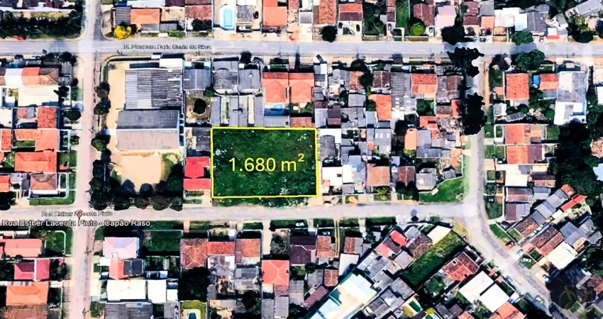 Excepcional terreno para condomínio, com 1.680 m² no capão raso