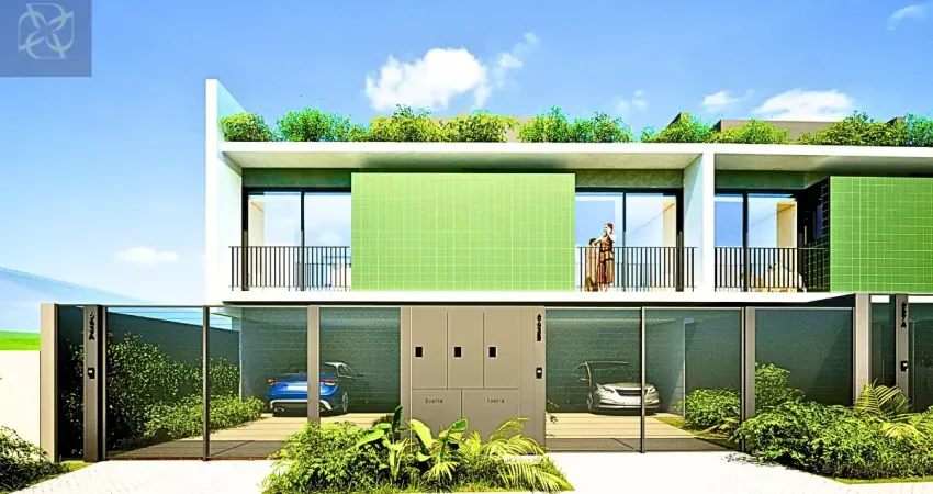 Casas zen - belíssimas residências em santa felicidade com 3 suítes.