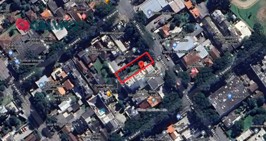 Terreno à venda na Rua México, 436, Bacacheri, Curitiba