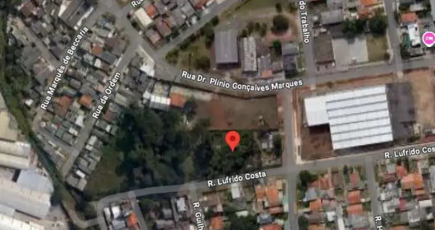Terreno à venda na Rua Lufrido Costa, 430, Pinheirinho, Curitiba