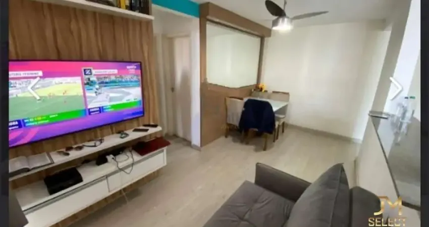 Apartamento mobiliado para venda, 2 Quartos, 1 Banheiro, 48m², 1 vaga - Jacareí