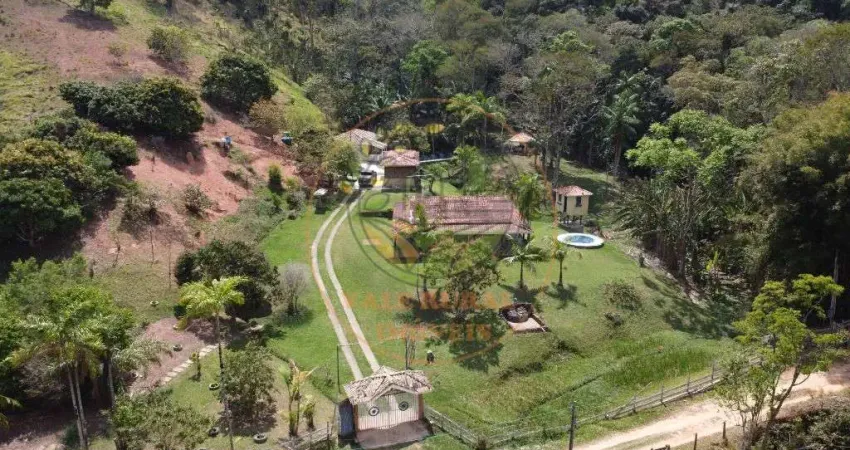 Chácara espetacular de 30.000 m² em monteiro lobato com nascente, lago e 3 casas! ch00103