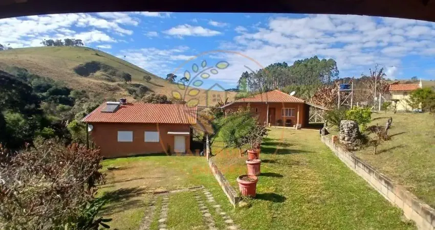 Chácara à venda em gonçalves/mg 20.000 m² com nascentes, lagos e  duas casas  documentação 100% regular   ch00425