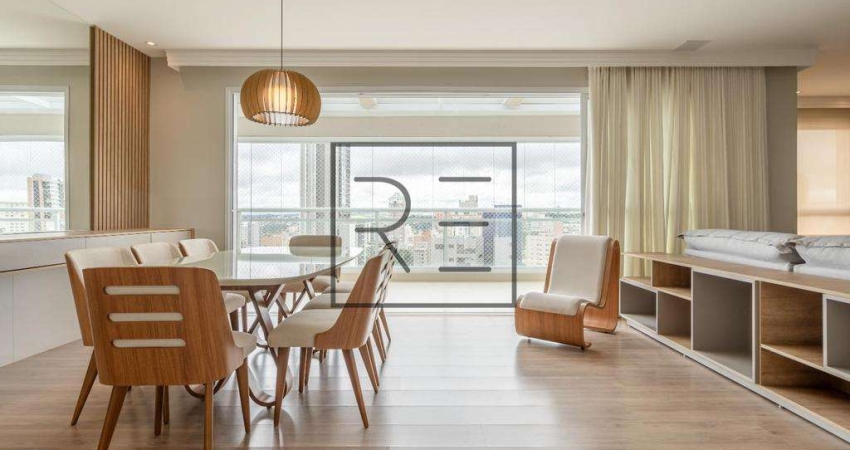 Apartamento à venda em Campinas, Cambuí, com 3 suítes, com 181 m², Edifício Uniqueness Cambuí