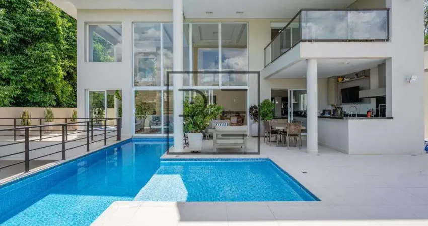 Casa à venda em Vinhedo com 4 suítes, 680 m² - Estância Marambaia