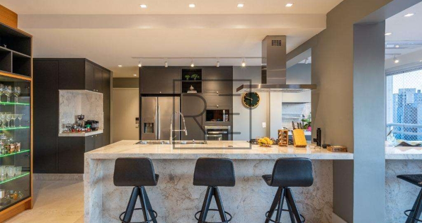 Apartamento à venda em Campinas, Cambuí, com 3 suítes, com 181 m², Edifício Uniqueness Cambuí