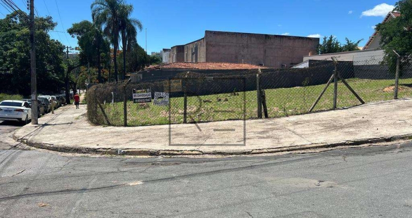 Venda de 2 terrenos contíguos, totalizando 1.100 m² à venda no Parque São Quirino em Campinas – por R$ 1.200.000,00