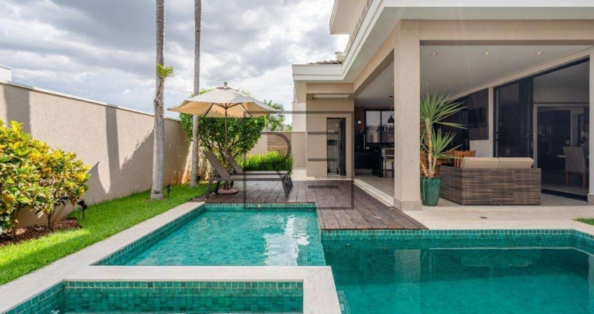 Casa à venda em Campinas, Loteamento Parque dos Alecrins, com 3 suítes, com 285 m²