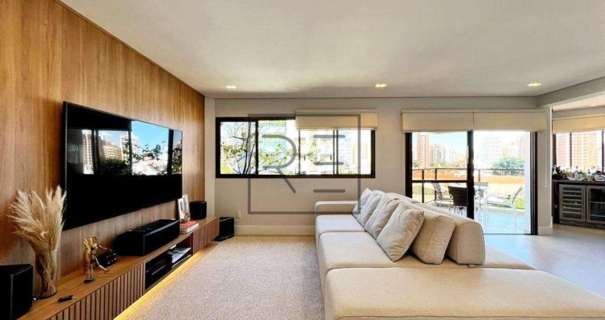 Apartamento reformado, 4 dormitórios à venda no Cambuí, Campinas.
