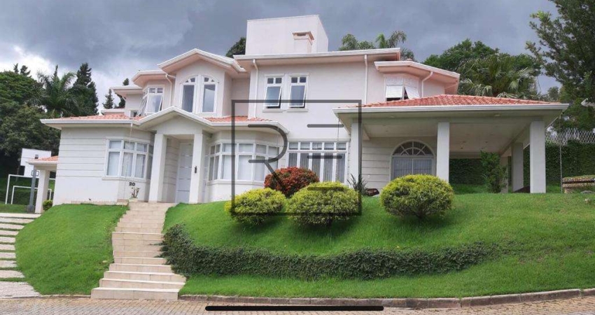 Sítios de Recreio Gramado, casa com 5 suítes, com 750 m² à venda e para locação em Campinas.