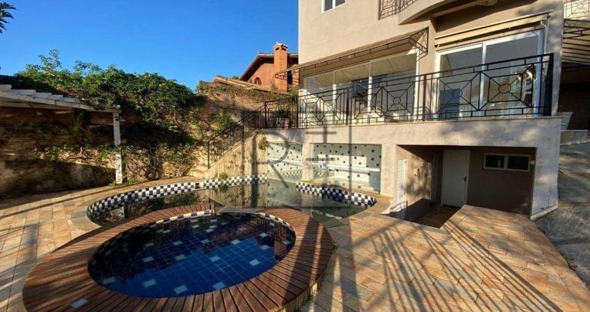 Casa em condomínio fechado com 4 quartos à venda na Rua Cataldo Bove, 2-66, Colinas do Ermitage (Sousas), Campinas