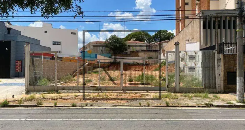 Terreno à venda e para locação em Campinas, Jardim Paraíso, com 674 m²