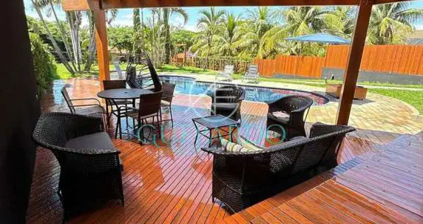 Chácara à venda, Condomínio Porto das Águas, Porecatu, PR - 4 Quartos sendo 2 suíte - piscina Aquec