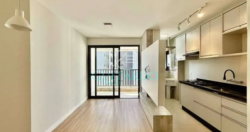Apartamento para locação, Gleba Palhano - Edifício Freedom Palhano - 1 Suíte - Lavabo - Sacada - Sa