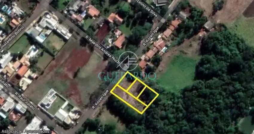 Terreno de alto padrão à venda 1000mts, zr1 - granville parque residencial, londrina, pr