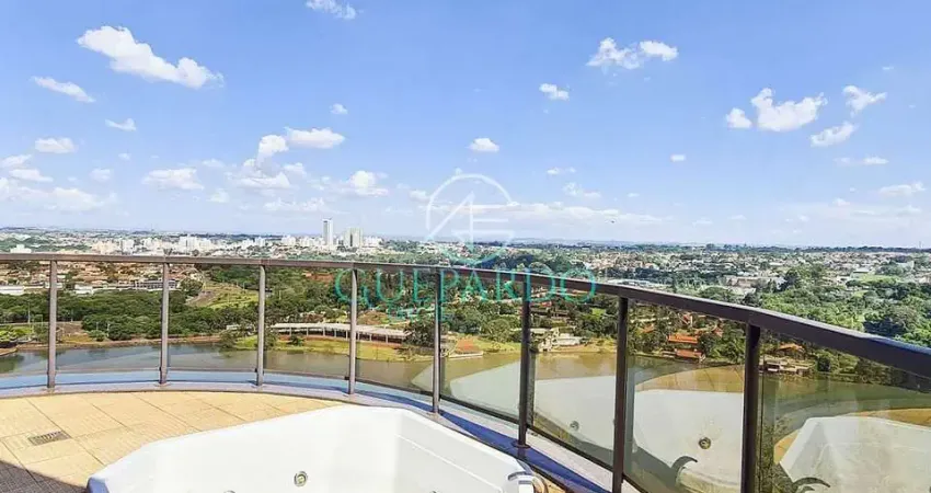 Cobertura de luxo no palais lac d'or – vista definitiva para o lago, 4 suítes, jacuzzi e 6 vagas