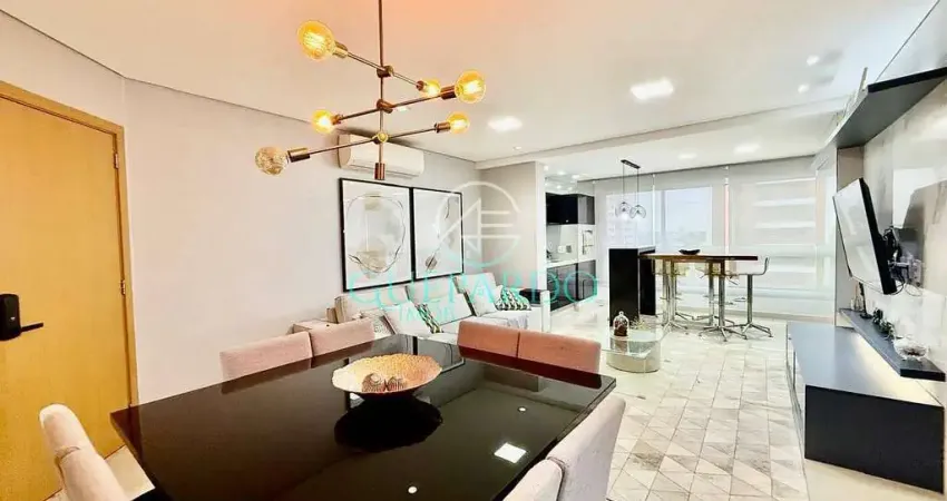 Apartamento decorado e mobiliado à venda no edifício vert – 3 quartos, varanda gourmet e vista priv