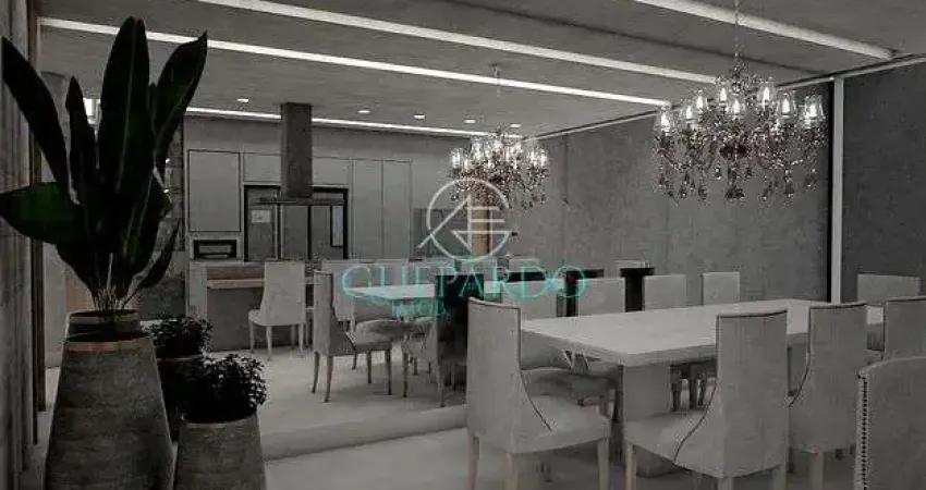 Sobrado em condomínio à venda - gleba palhano - ville campestre - 3 suítes - lavabo - piscina - 4 v