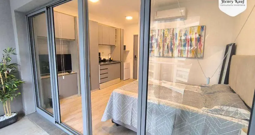 Studio com 1 dormitório à venda, 27 m² por r$ 549.000 - chácara klabin - são paulo/sp