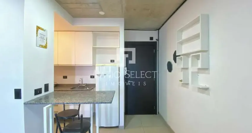 Studio, Sacada com Churrasqueira, 01 vaga de garagem - Rebouças, Curitiba PR